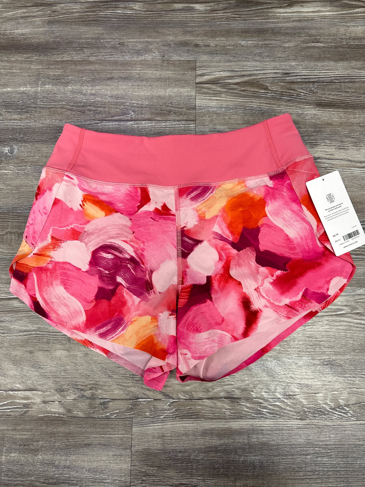 Athletic Shorts By Athleta In Pink, Size: Xs