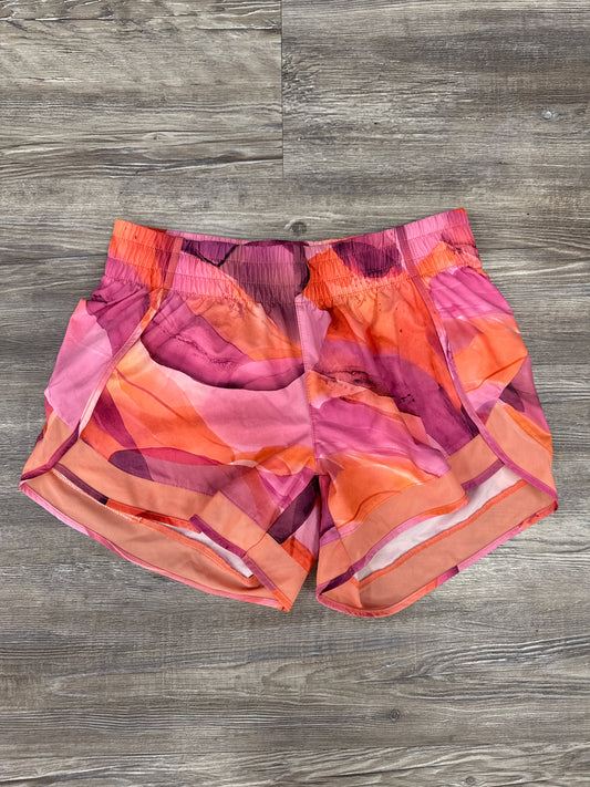 Athletic Shorts By Athleta In Orange & Pink, Size: Xs