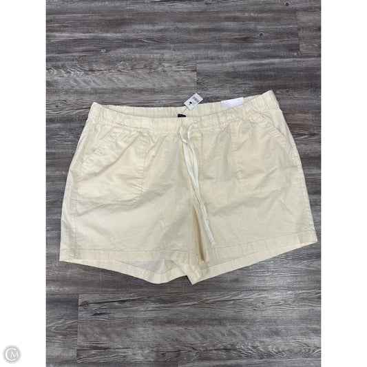 Shorts By Lane Bryant In Cream, Size: 24