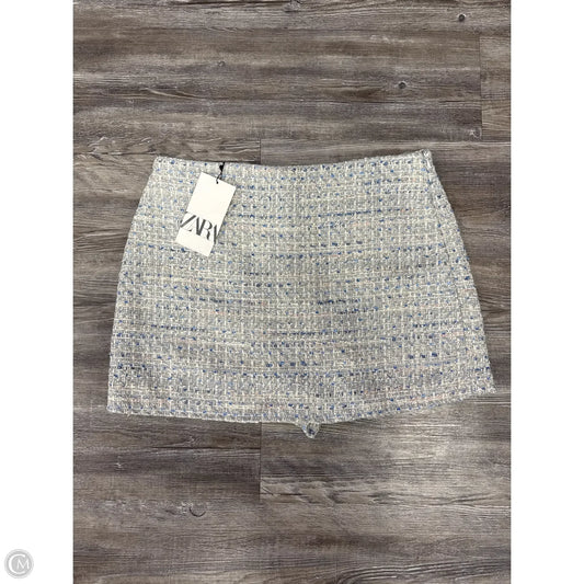 Skort By Zara In Blue, Size: L