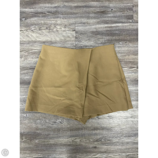 Skort By Zara In Tan, Size: L