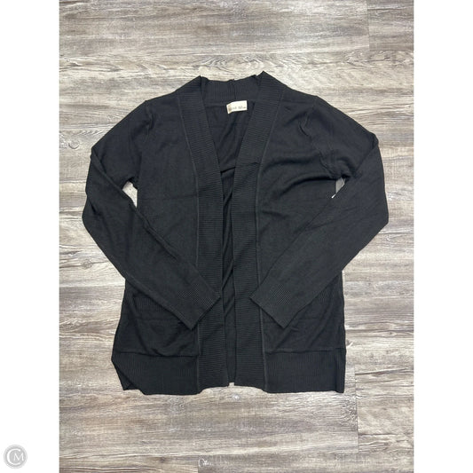 Sweater Cardigan By Becool In Black, Size: 1x
