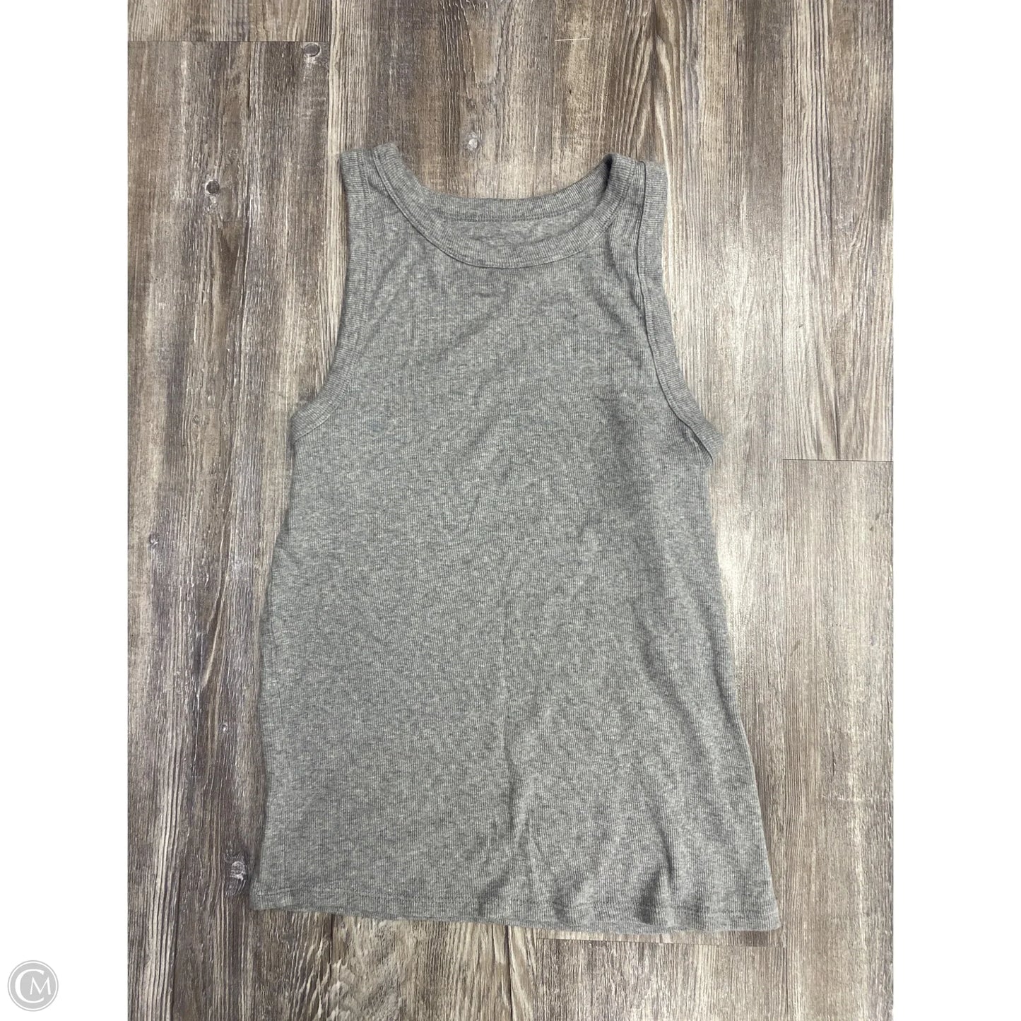 Top Sleeveless Basic By A New Day In Grey, Size: Xl
