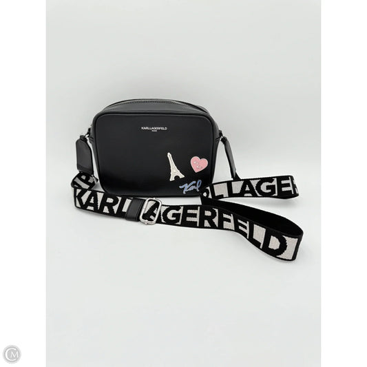 Crossbody Designer By Karl Lagerfeld, Size: Small
