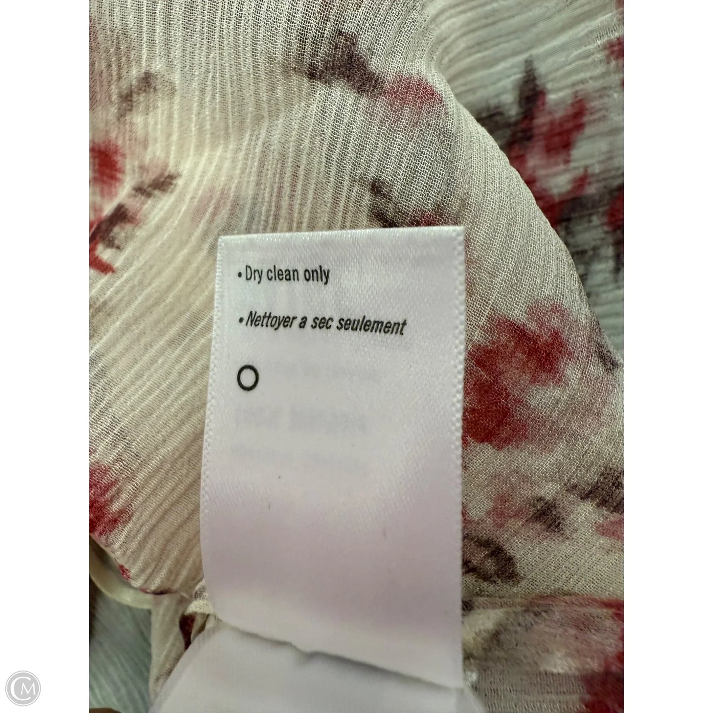 Top Short Sleeve By Paige In Floral Print, Size: M