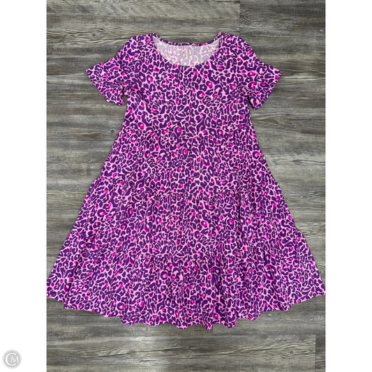 Dress Designer By Lilly Pulitzer In Animal Print, Size: Xs