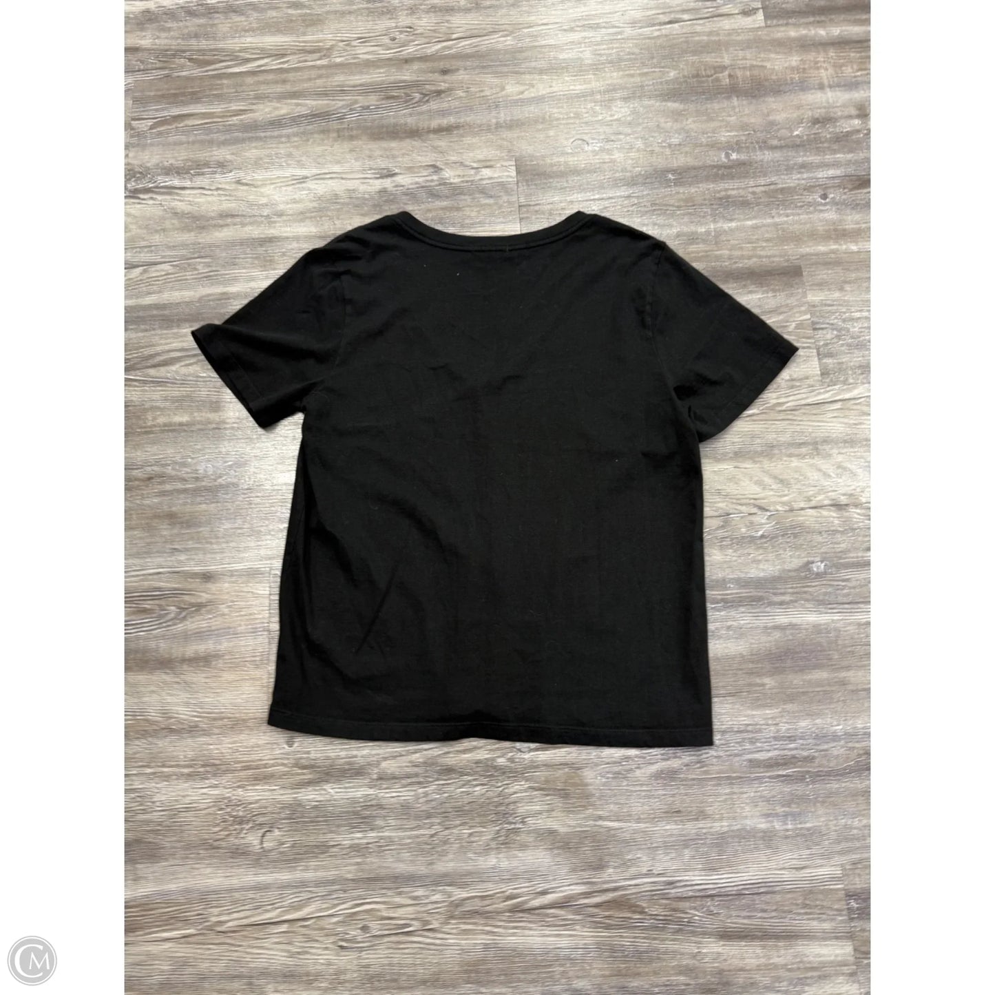 Top Short Sleeve By Good American In Black, Size: 2