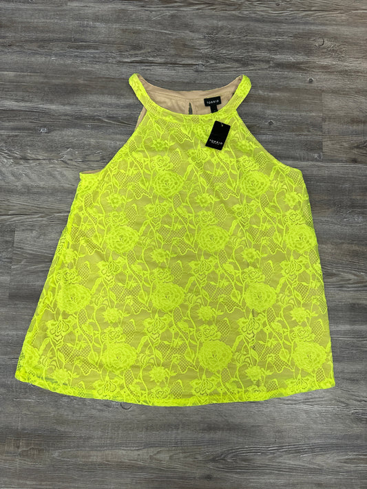 Yellow Top Sleeveless Torrid, Size L