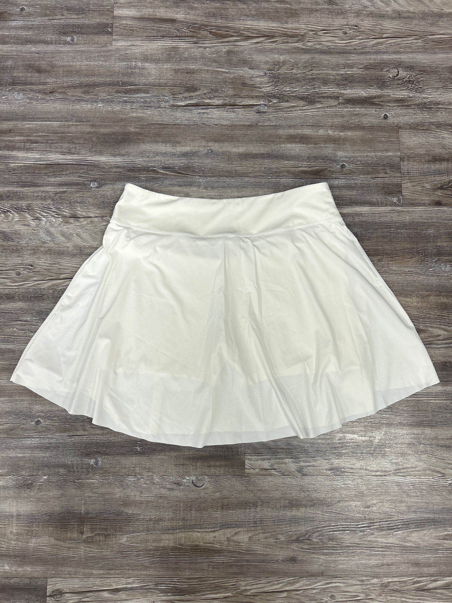 Athletic Skort By Nike Apparel In White, Size: Xl