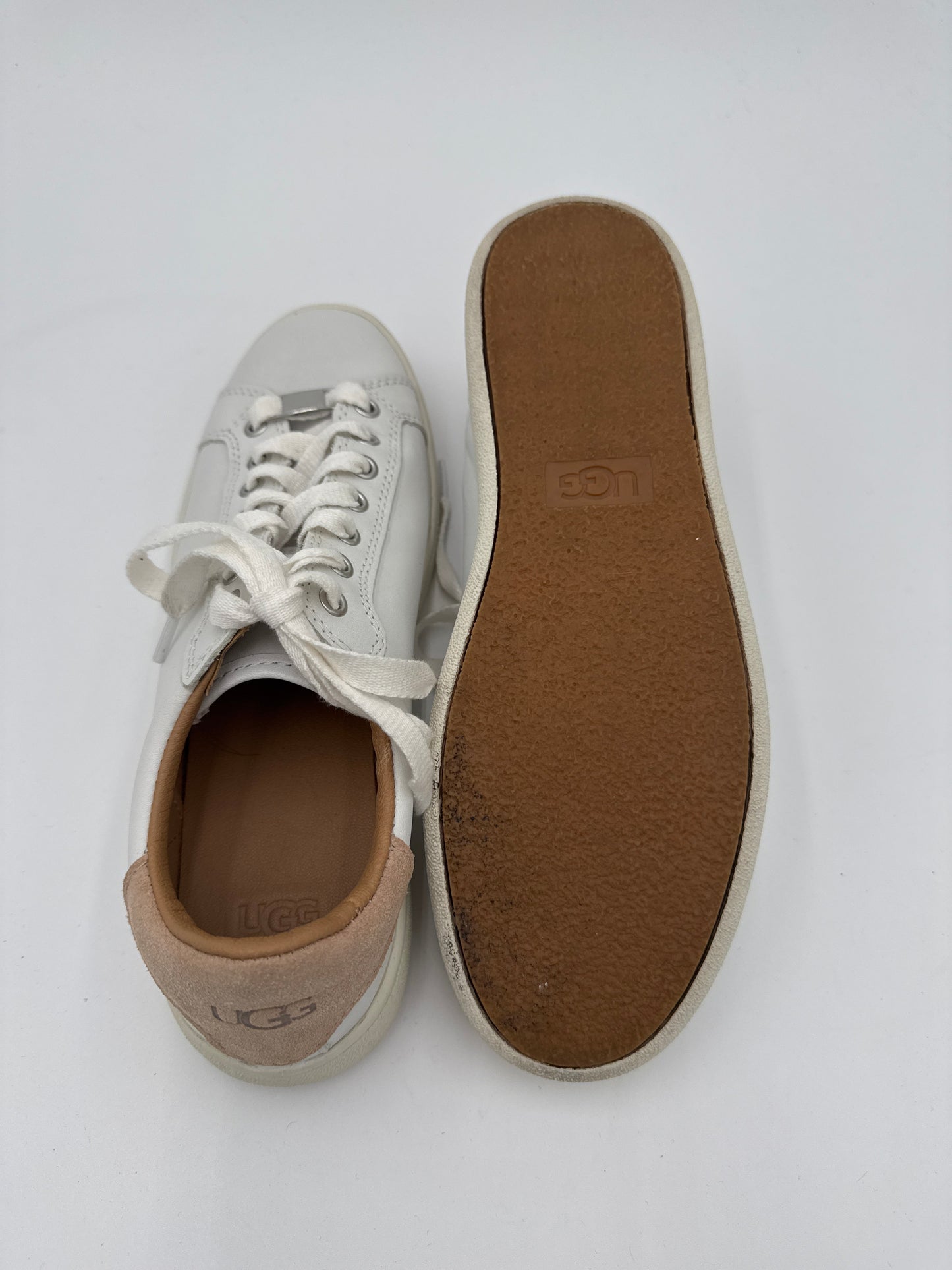 Shoes Sneakers By Ugg In White, Size: 10