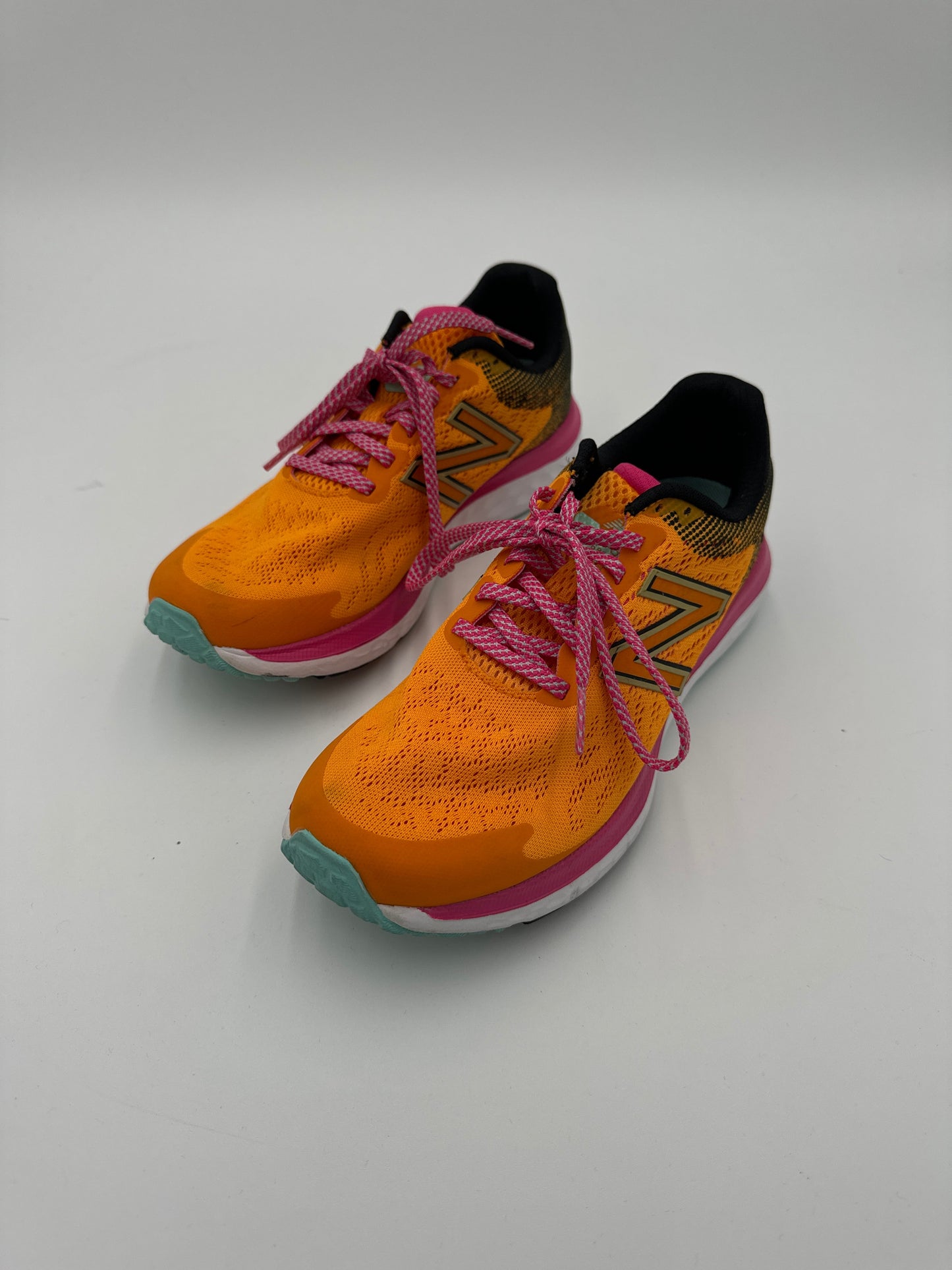 Shoes Athletic By New Balance In Orange & Pink, Size: 6