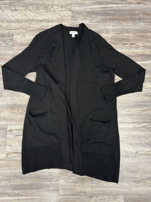 Sweater Cardigan By Nordstrom In Black, Size: S