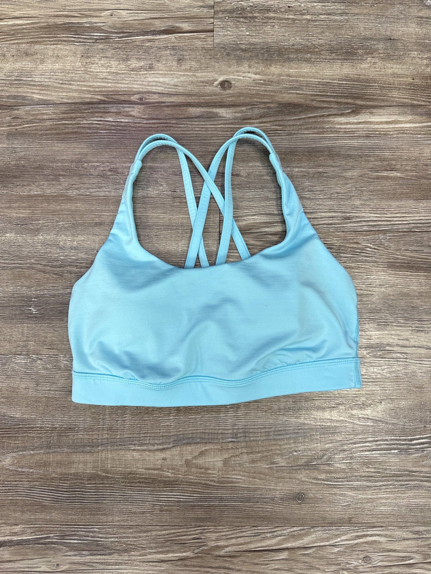 Athletic Bra By Lululemon In Aqua, Size: 6