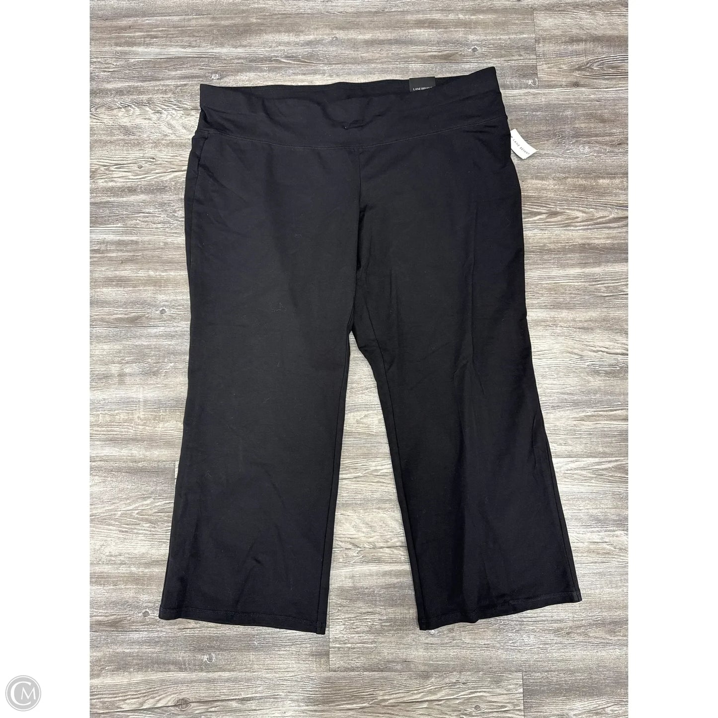 Athletic Pants By Lane Bryant In Black, Size: 4x