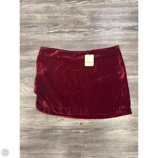 Skirt Mini & Short By Free People In Red, Size: 0