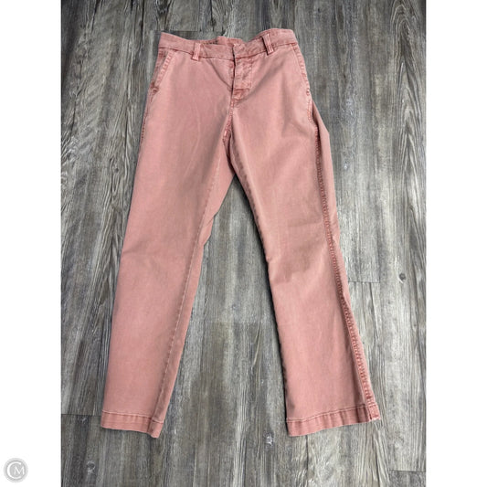 Pants Cropped By J. Crew In Red, Size: 2