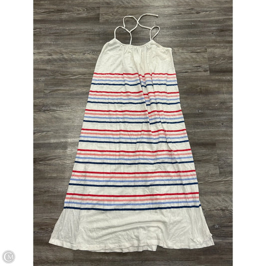 Dress Casual Maxi By Sundry In Blue Red & White, Size: M