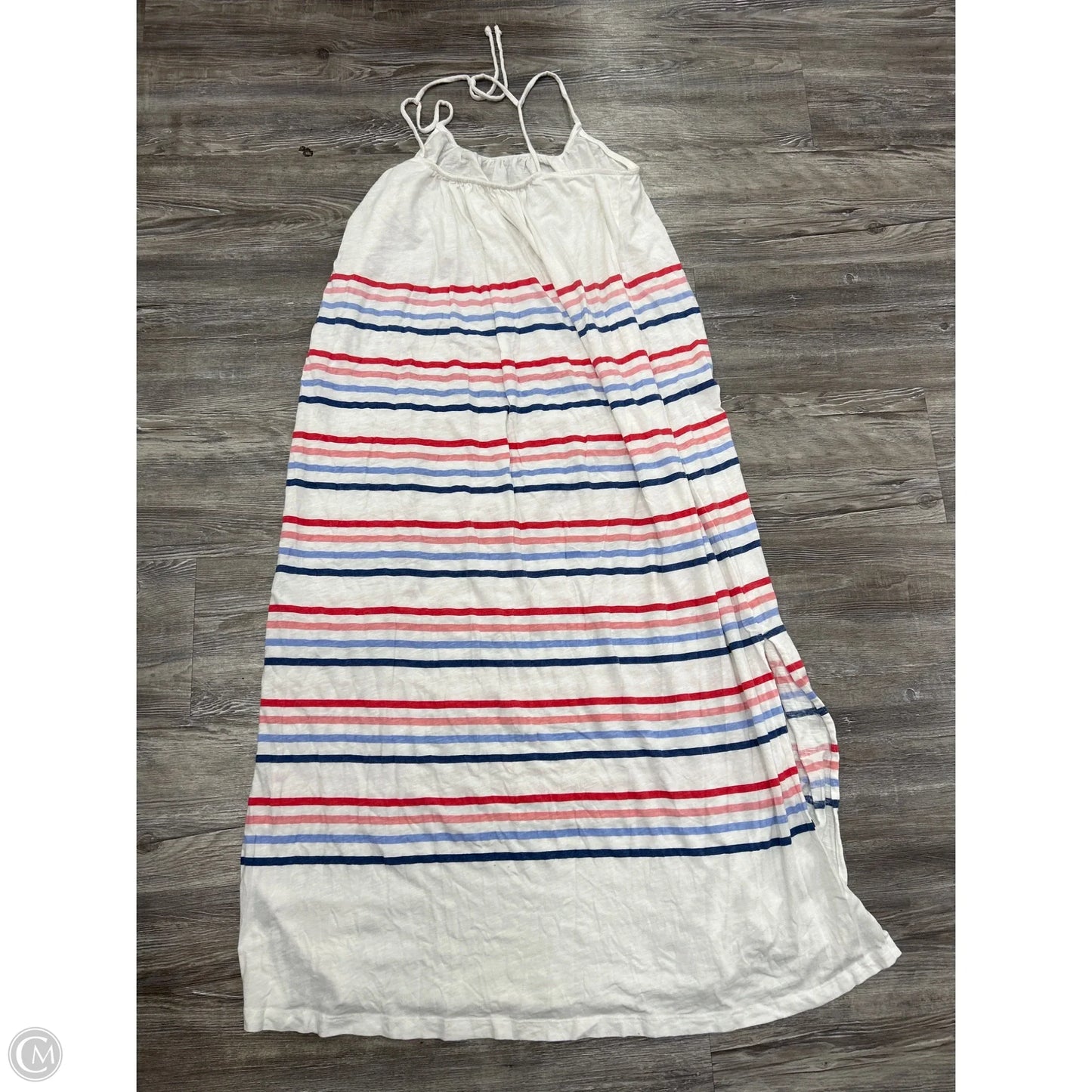 Dress Casual Maxi By Sundry In Blue Red & White, Size: M