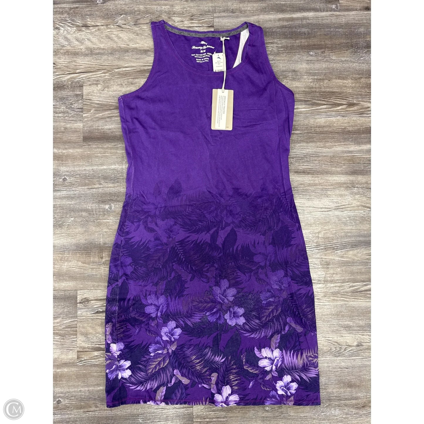 Dress Casual Midi By Tommy Bahama In Purple, Size: M
