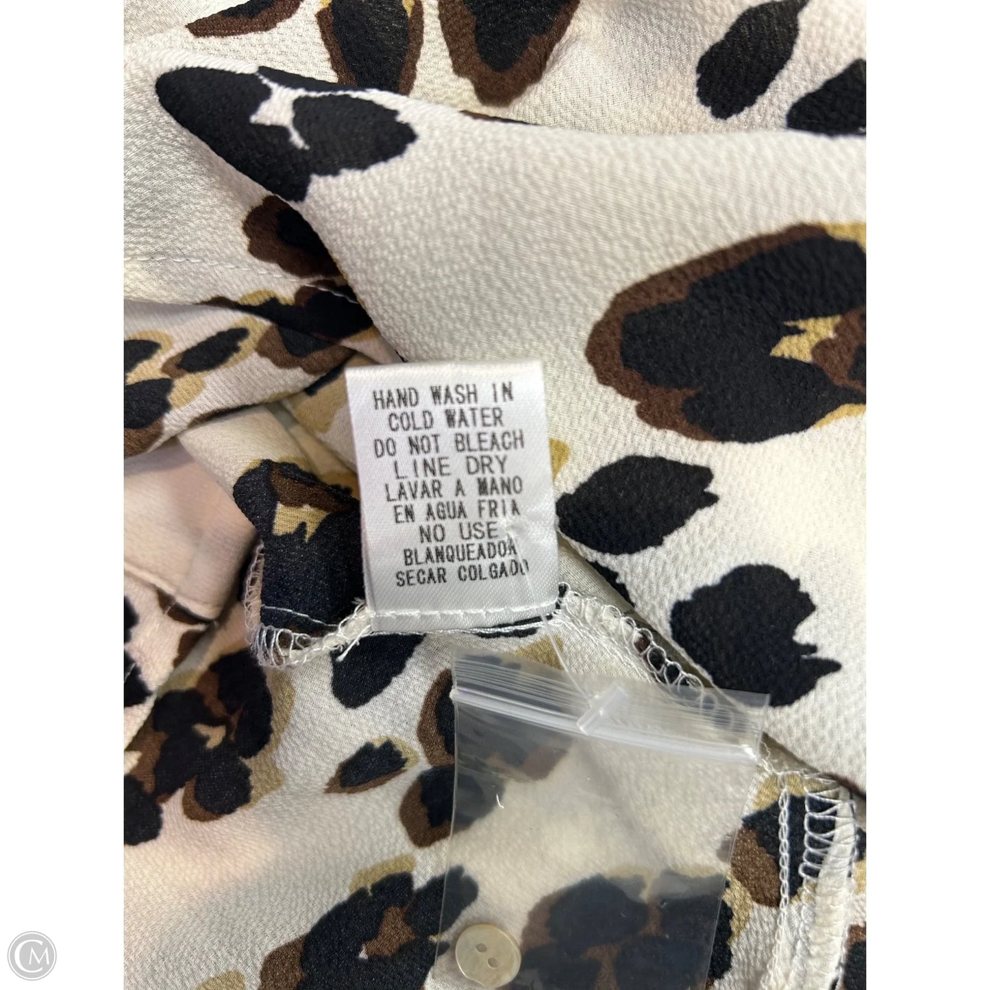 Dress Casual Short By Entro In Animal Print, Size: L