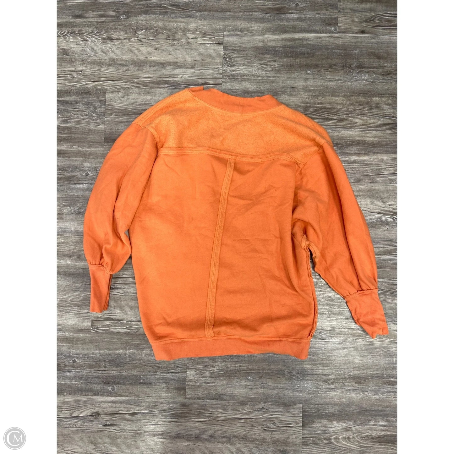 Sweater Cardigan By Pilcro In Orange, Size: S