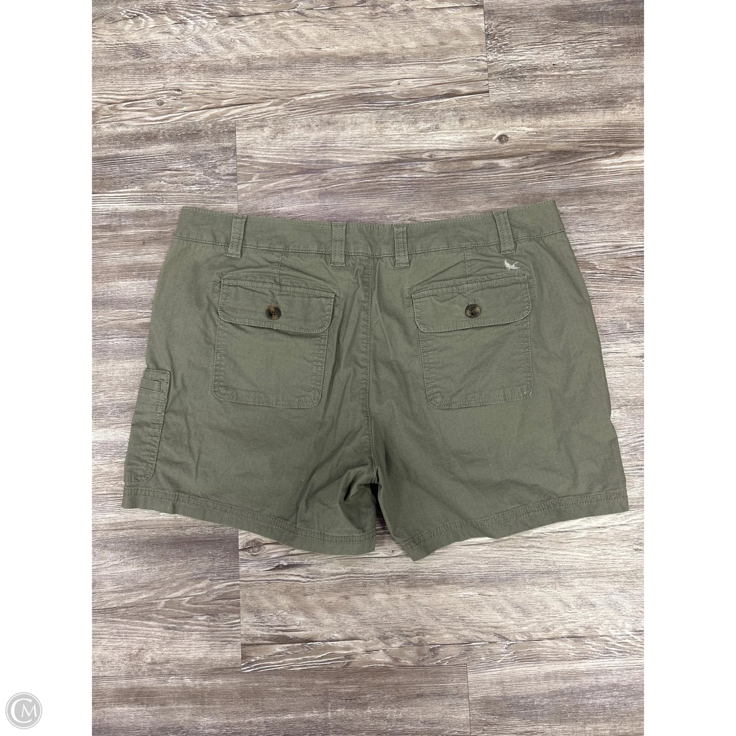 Shorts By Eddie Bauer In Green, Size: 18