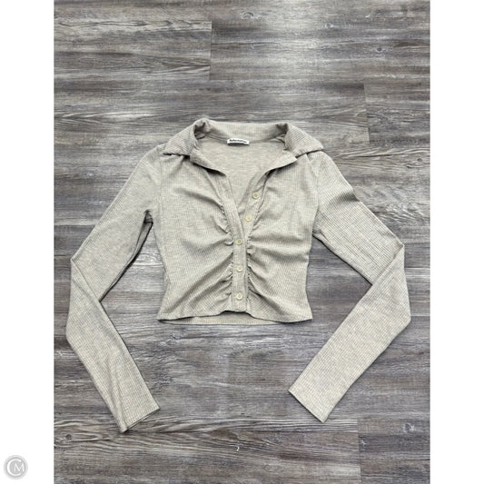 Top Long Sleeve By Reformation In Grey, Size: Xs