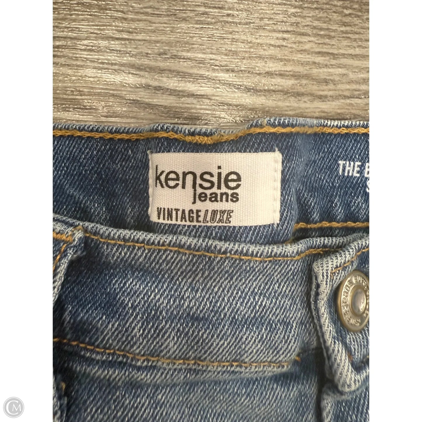 Shorts By Kensie In Blue Denim, Size: 8