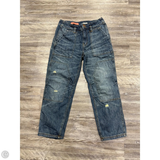 Jeans Boyfriend By Pilcro In Blue Denim, Size: 6p
