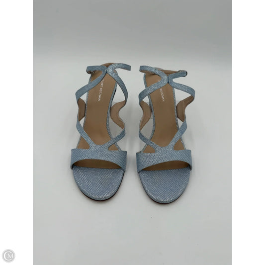 Sandals Designer By Stuart Weitzman In Blue, Size: 10