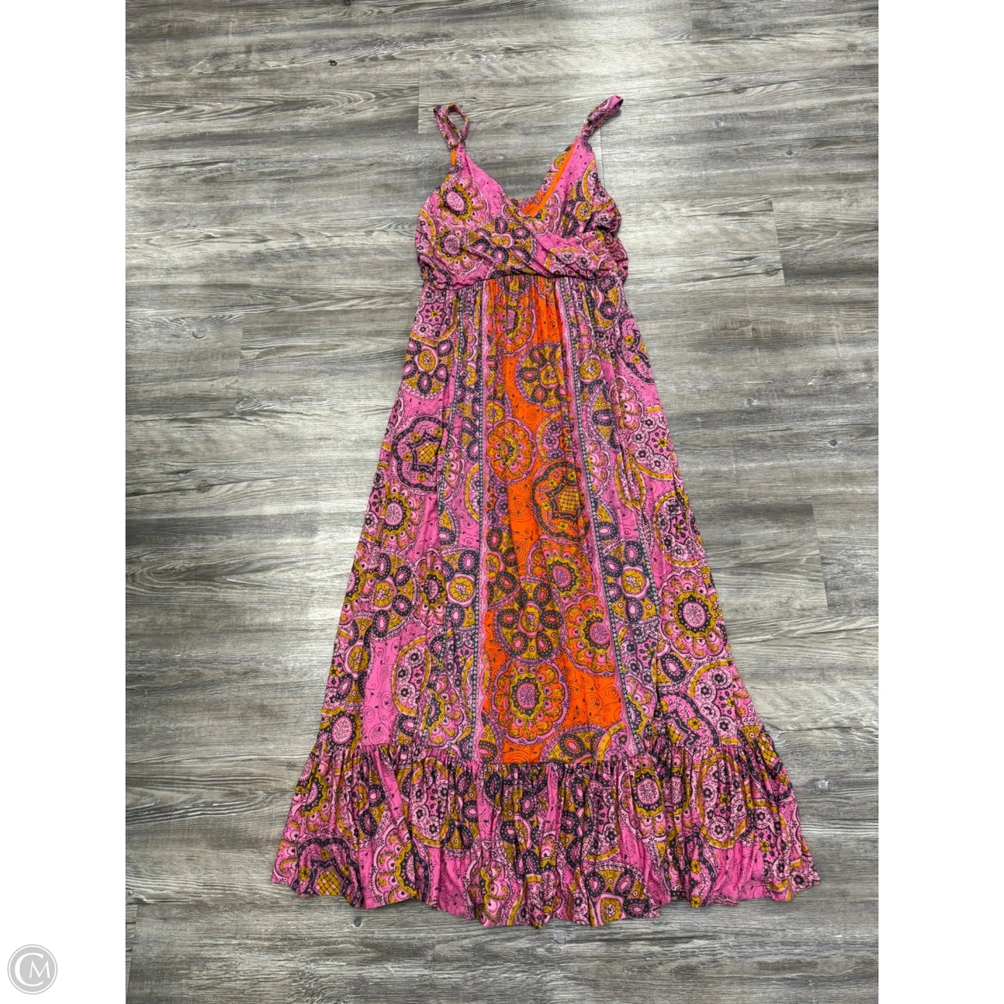 Dress Casual Maxi By Anthropologie In Pink, Size: L