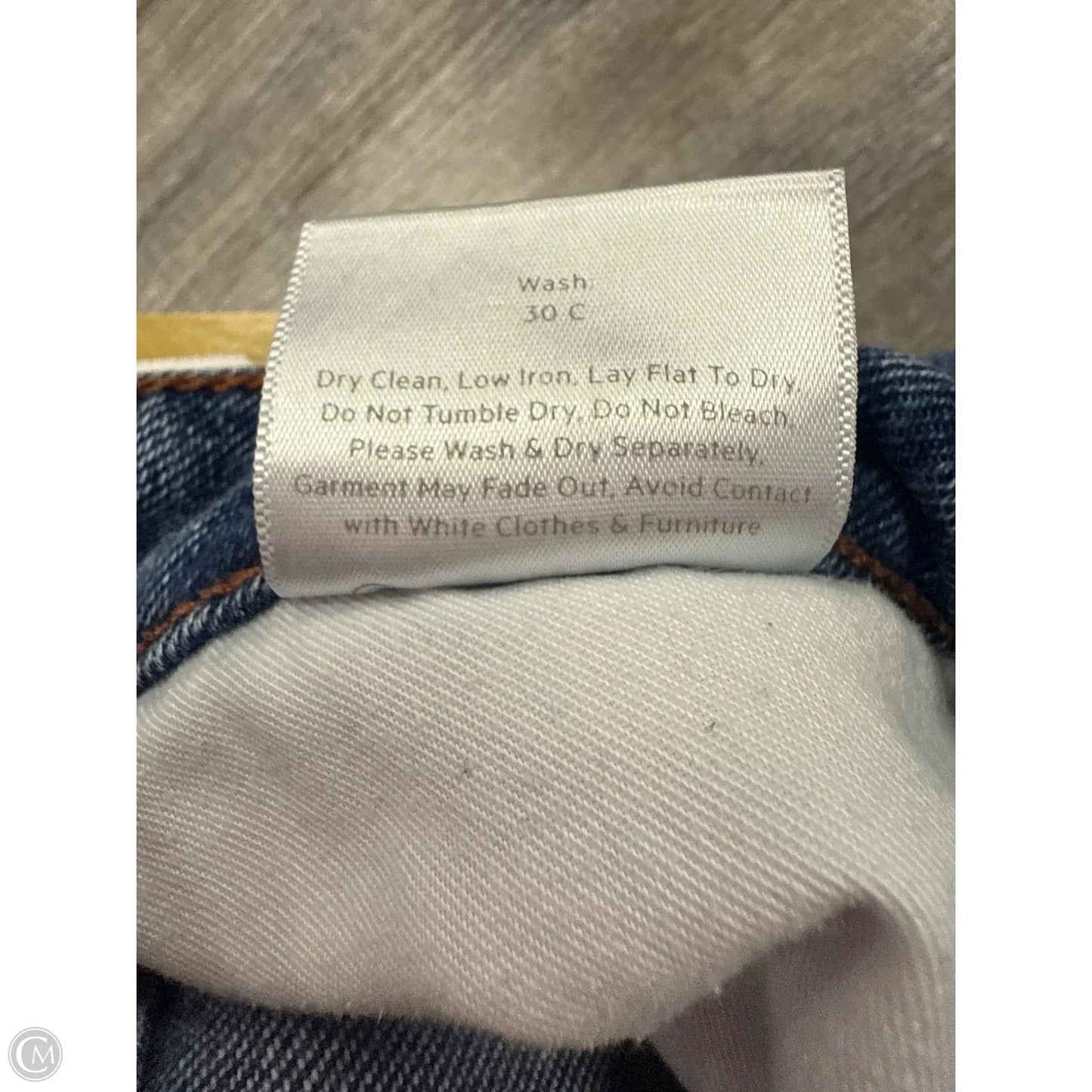 Jeans Designer By toteme In Blue Denim, Size: 6