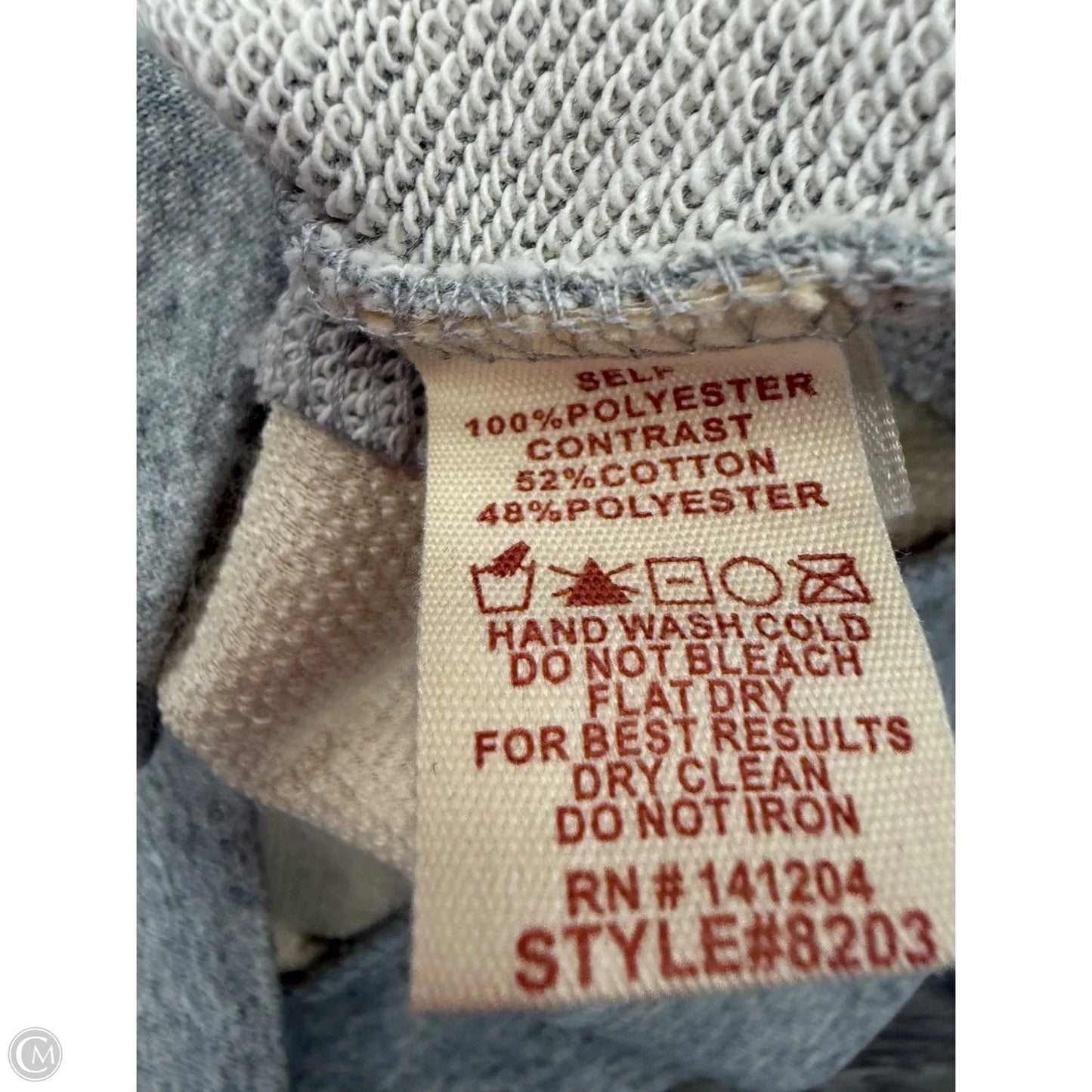 Jacket Faux Fur & Sherpa By Hem & Thread In Grey & Tan, Size: M