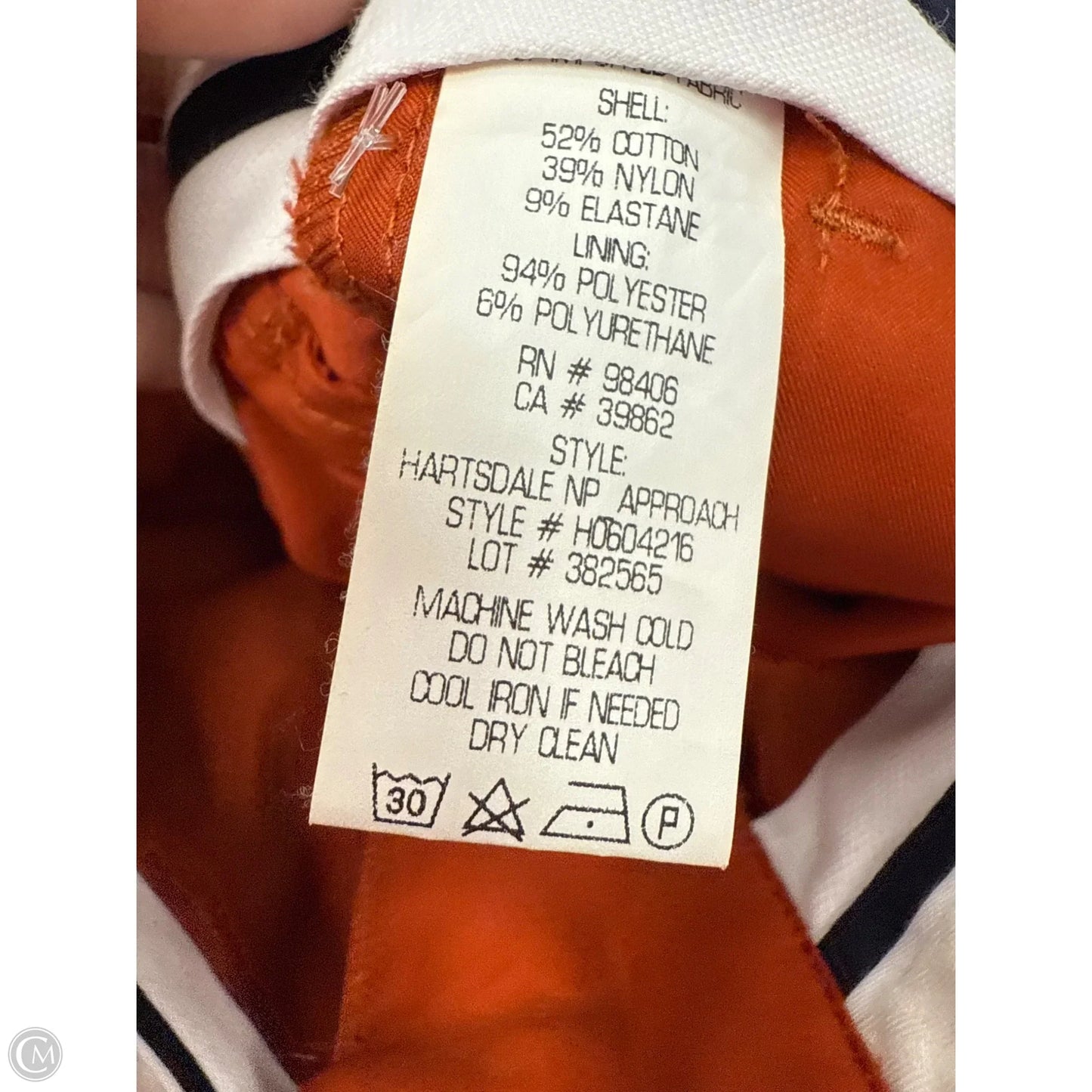 Pants Cropped By Theory In Orange, Size: 0