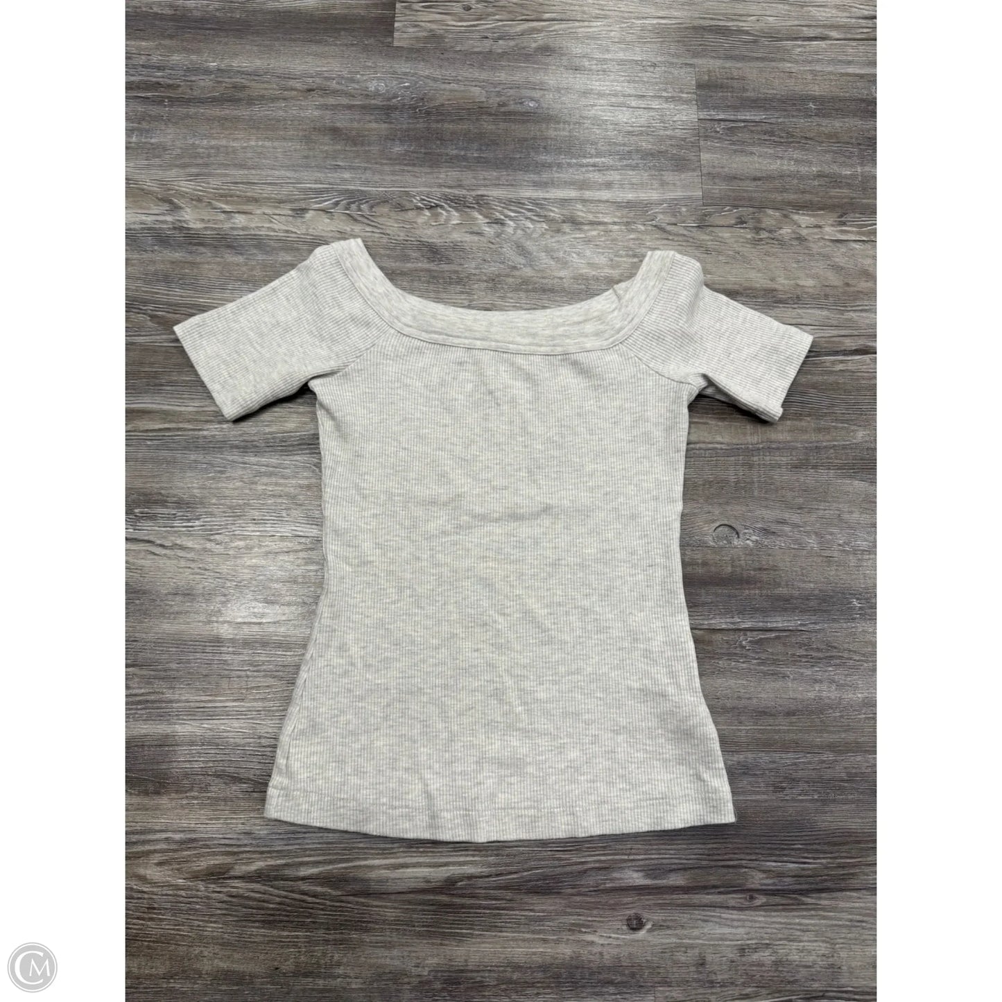 Top Short Sleeve By Citizens Of Humanity In Grey, Size: M