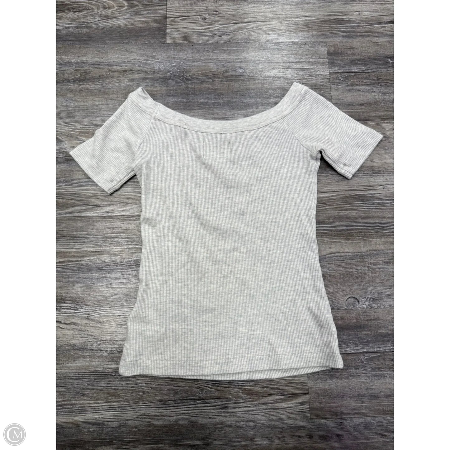 Top Short Sleeve By Citizens Of Humanity In Grey, Size: M