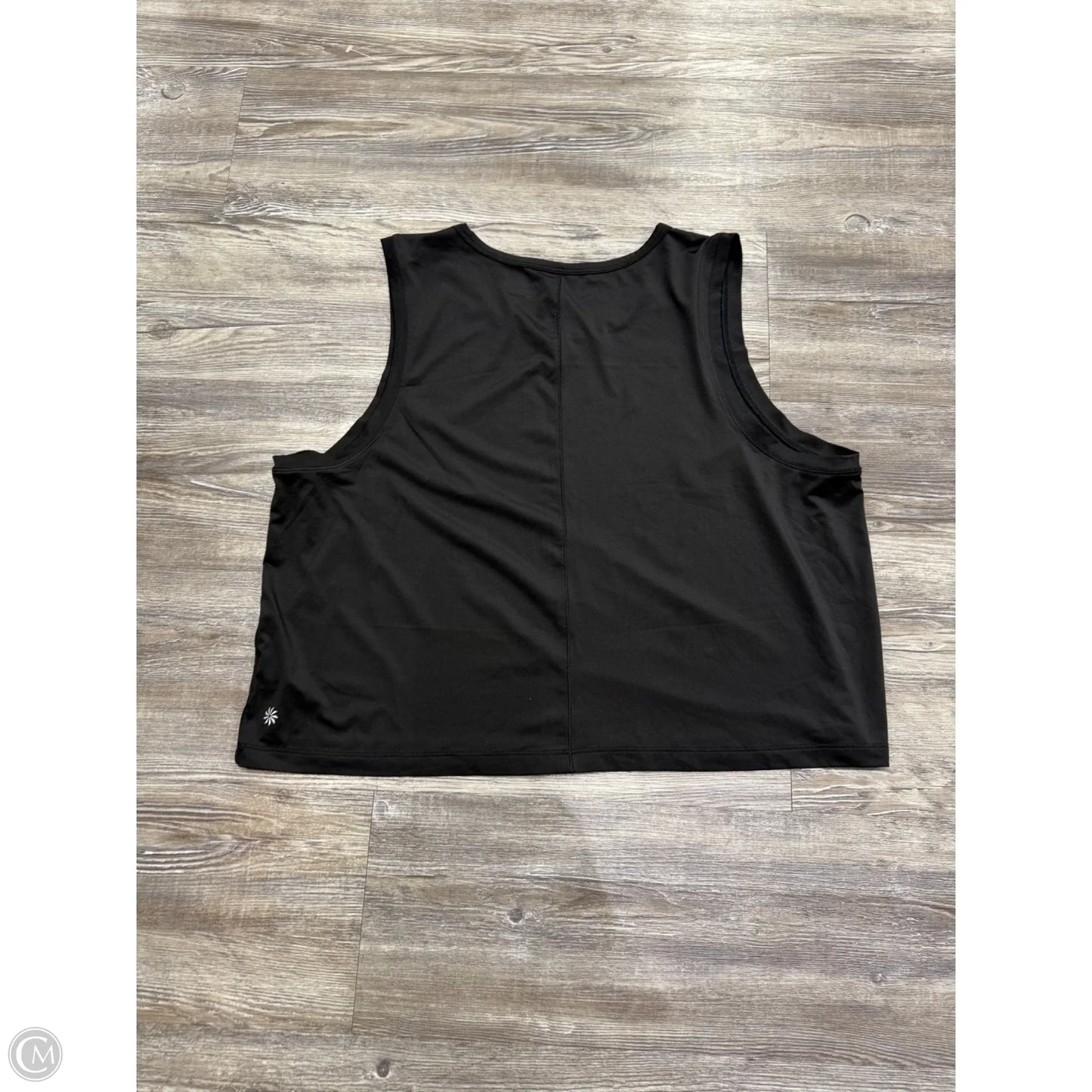 Athletic Tank Top By Athleta In Black, Size: L
