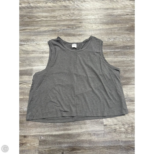 Athletic Tank Top By Athleta In Grey, Size: L