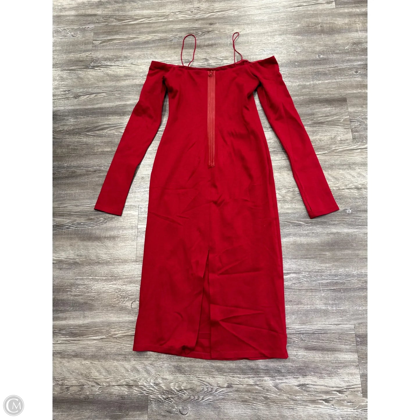 Dress Designer By Alice + Olivia In Red, Size: 4