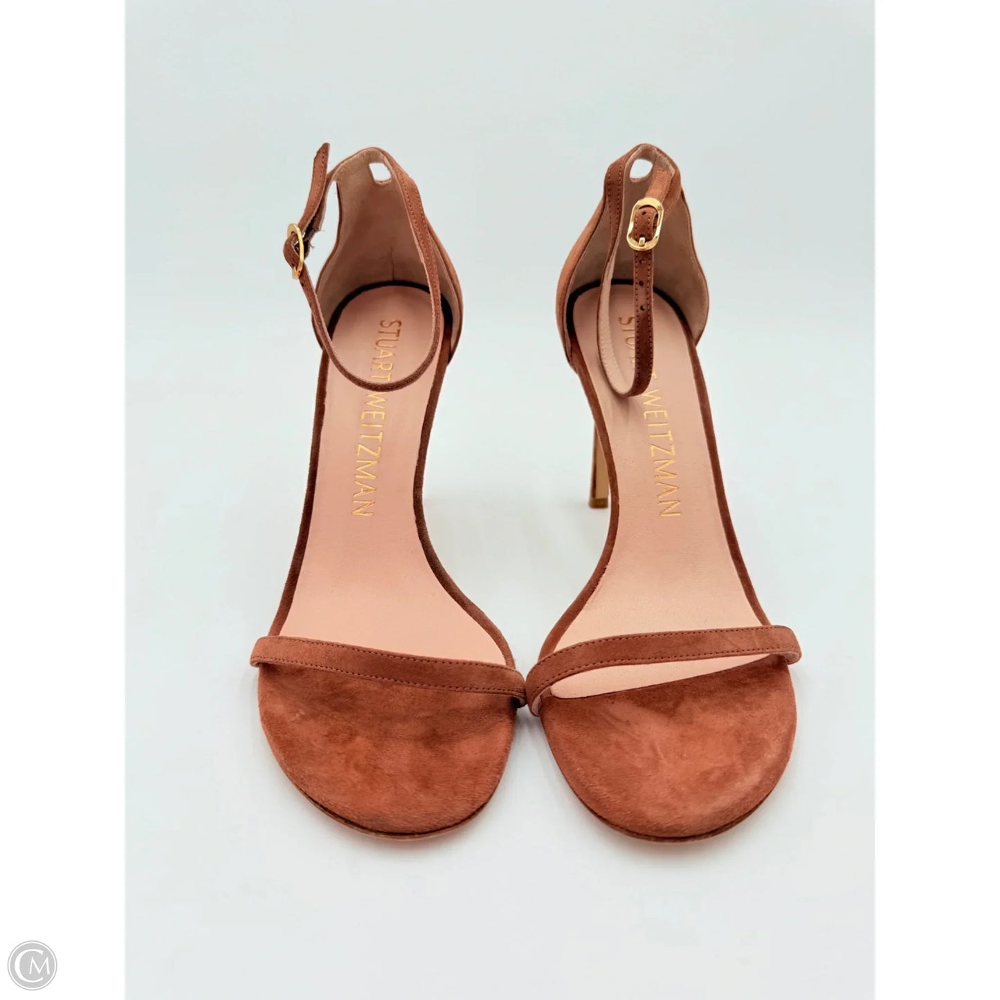 Shoes Designer By Stuart Weitzman In Tan, Size: 8