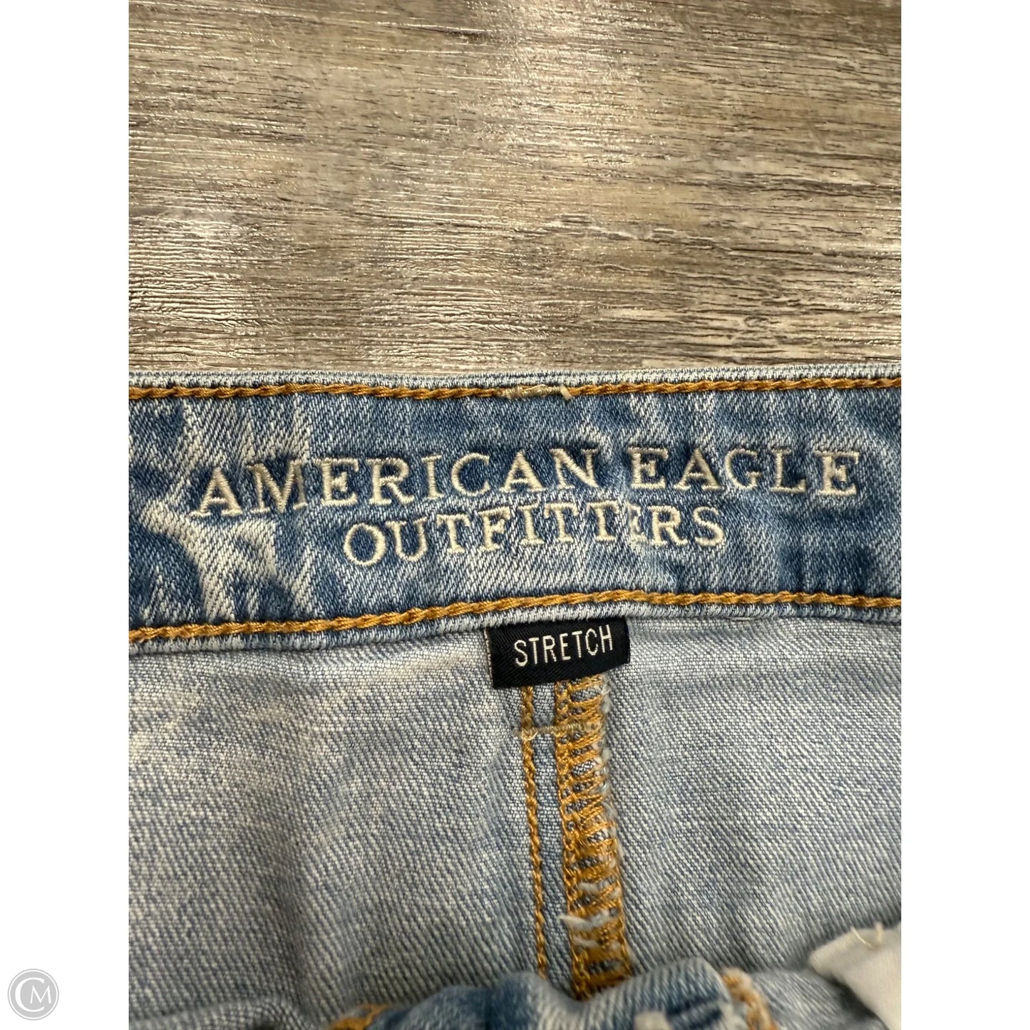 Shorts By American Eagle In Blue Denim, Size: 12