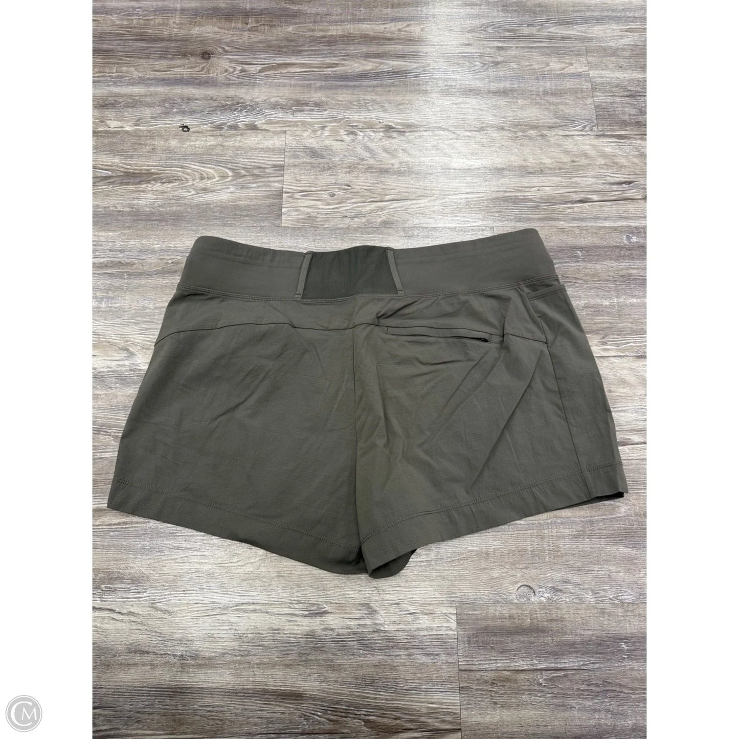 Athletic Shorts By Athleta In Green, Size: 2x