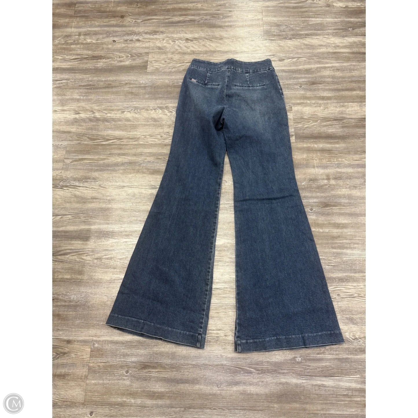 Jeans Designer By Alice + Olivia In Blue Denim, Size: 4