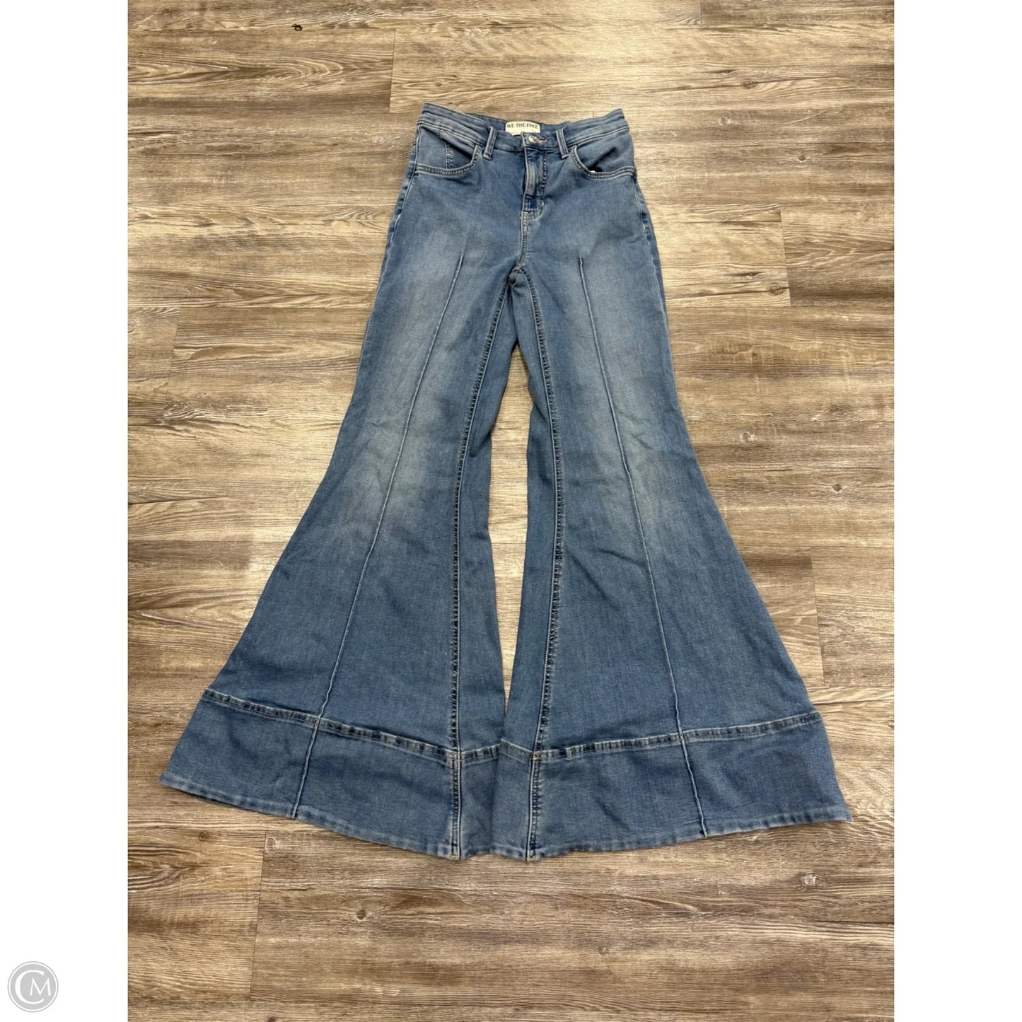 Jeans Flared By We The Free In Blue Denim, Size: 2