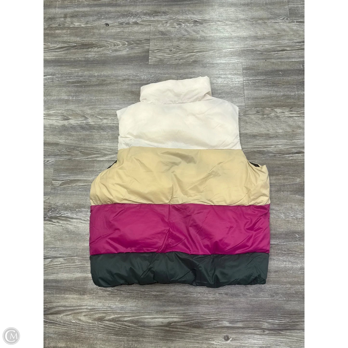 Vest Puffer & Quilted By Z Supply In Purple & Tan, Size: S