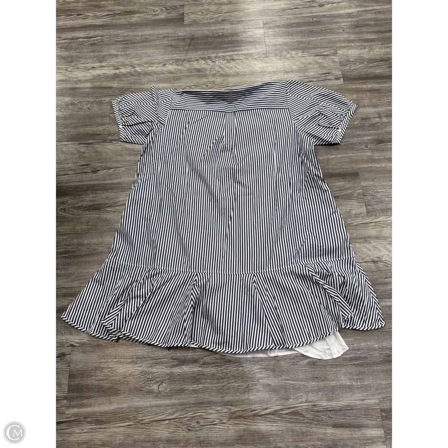 Dress Casual Short By J. Crew In Blue & White, Size: 2x