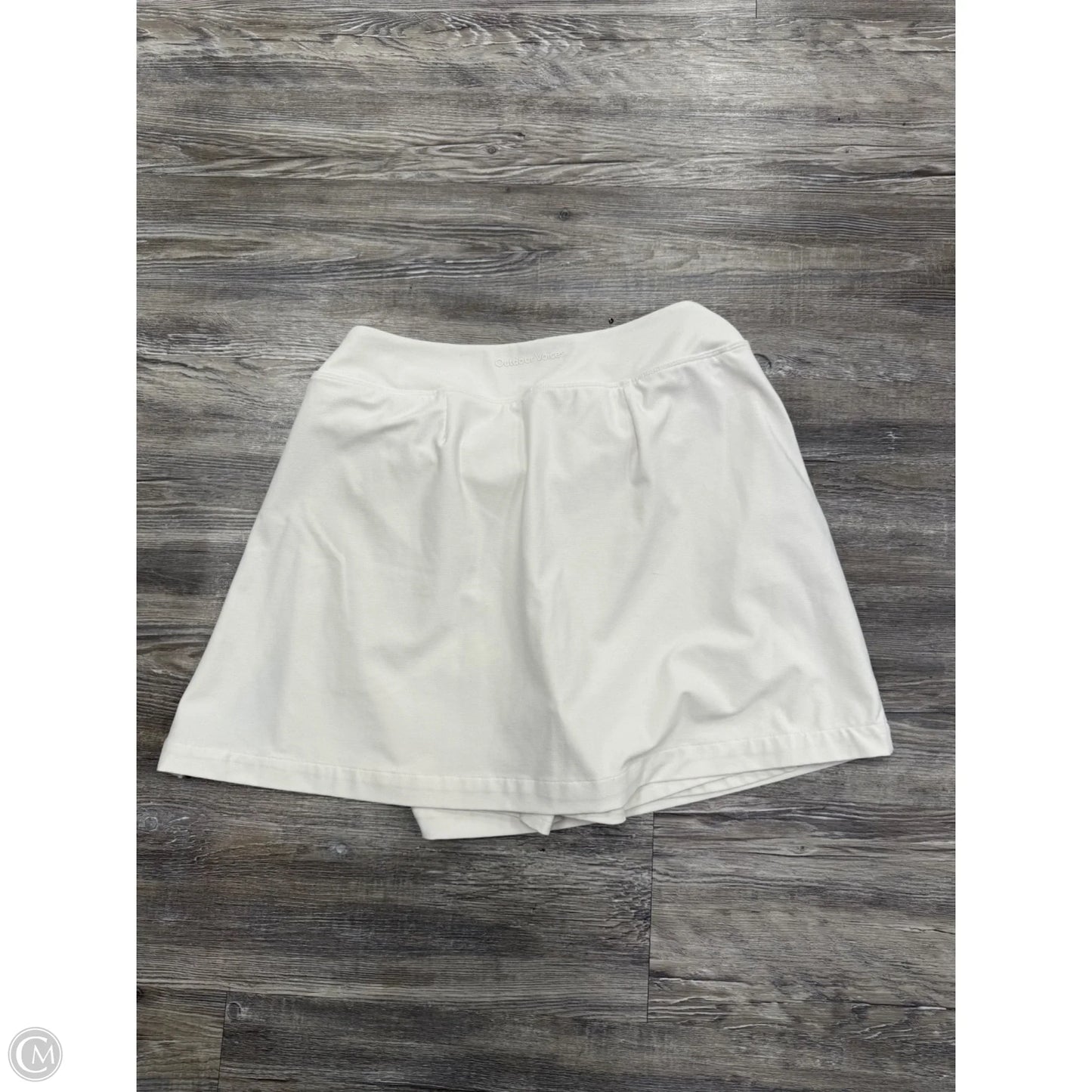 Athletic Skort By Outdoor Voices In White, Size: L