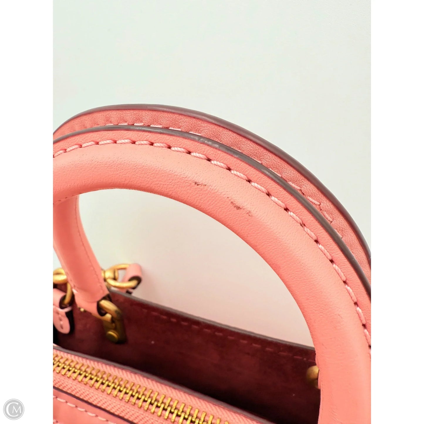 Handbag Designer By Coach, Size: Small