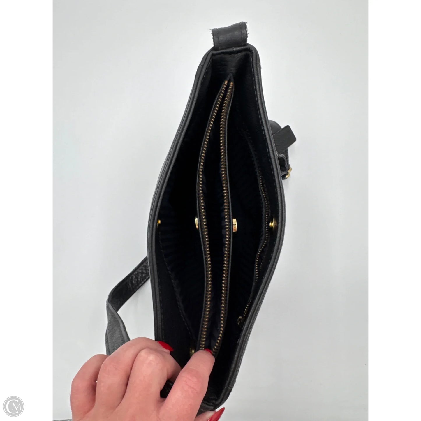 Crossbody Designer By Coach, Size: Medium