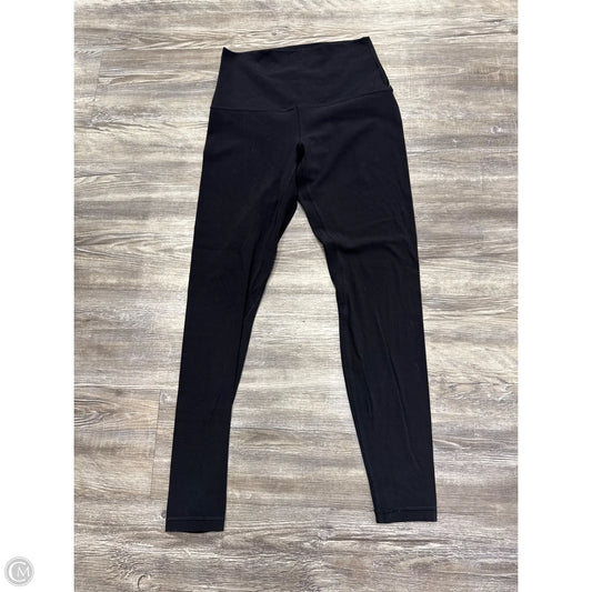 Athletic Leggings By Lululemon In Black, Size: 8